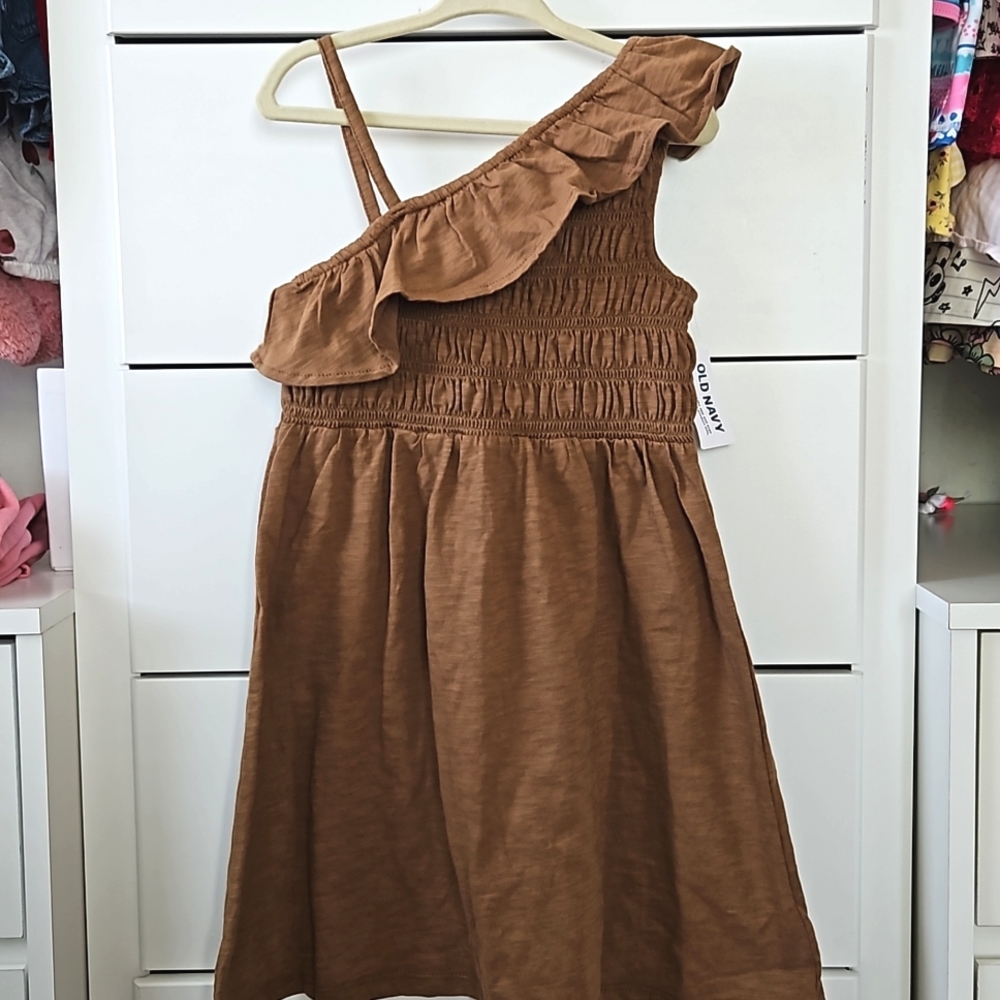 Brown old navy dress